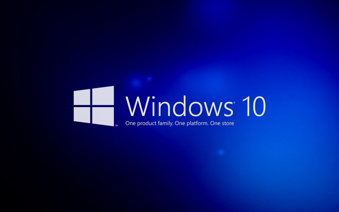 Installation/Réinstallation de Windows 10